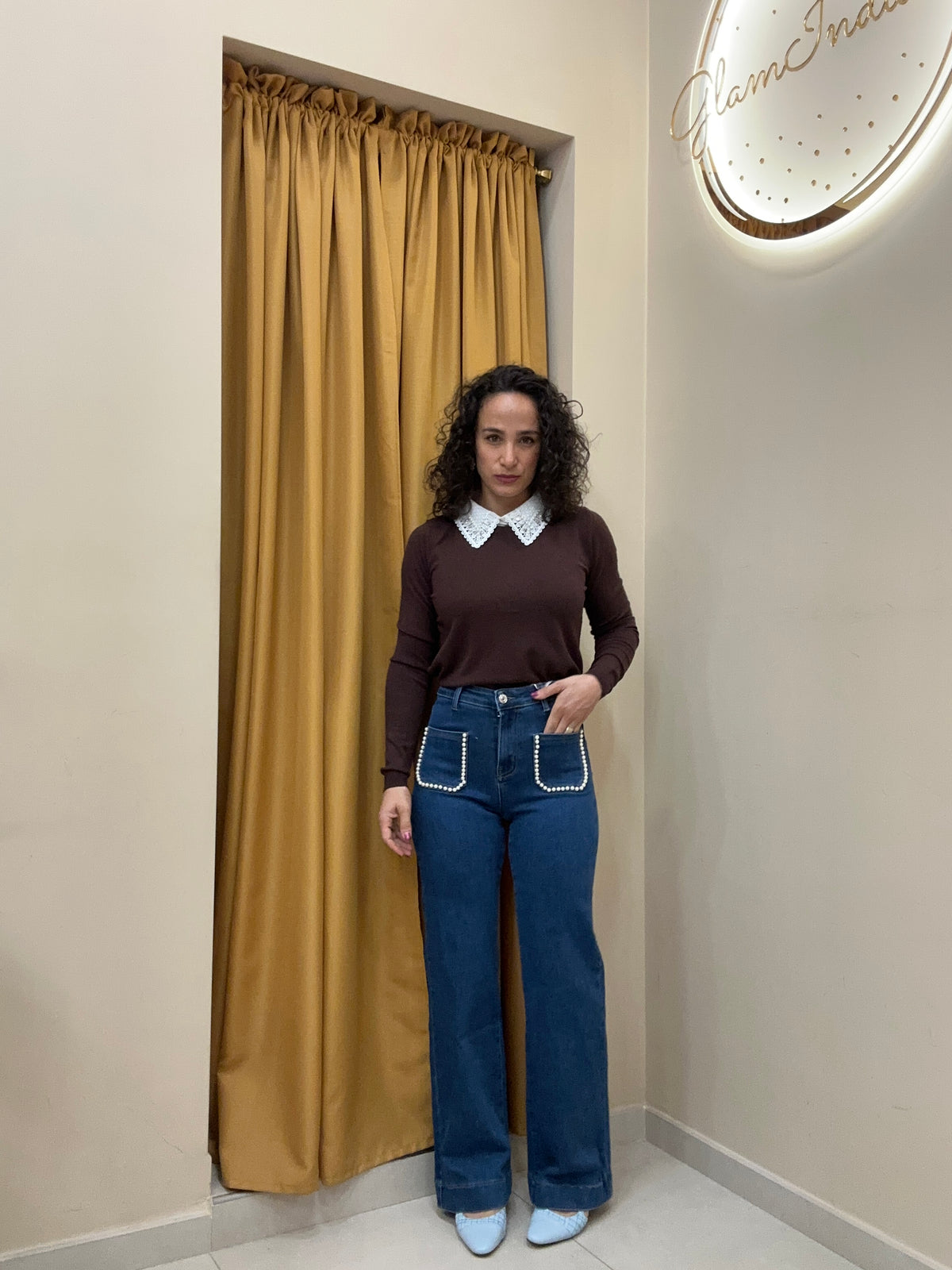 Denim perline