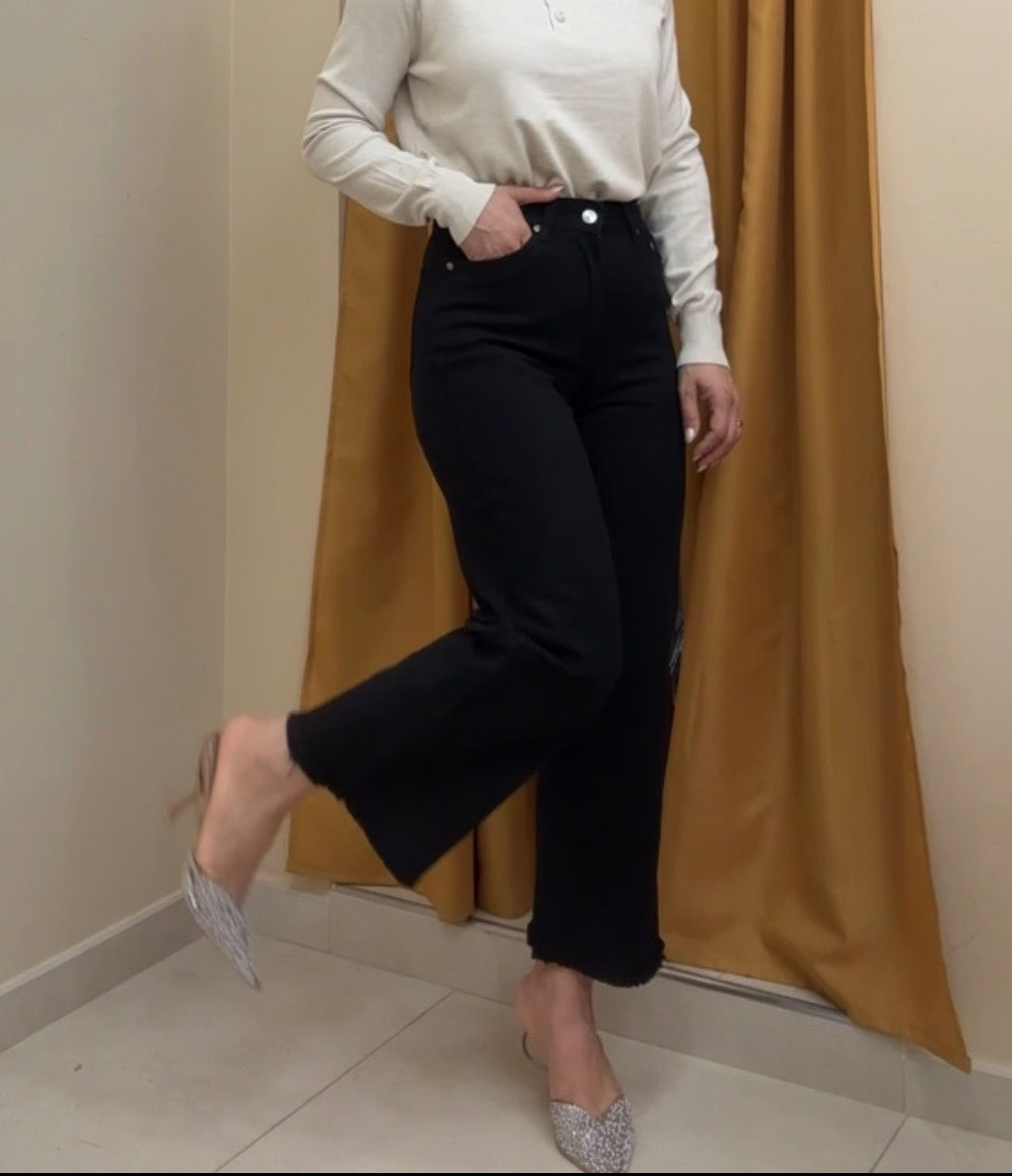 Denim nero 8385