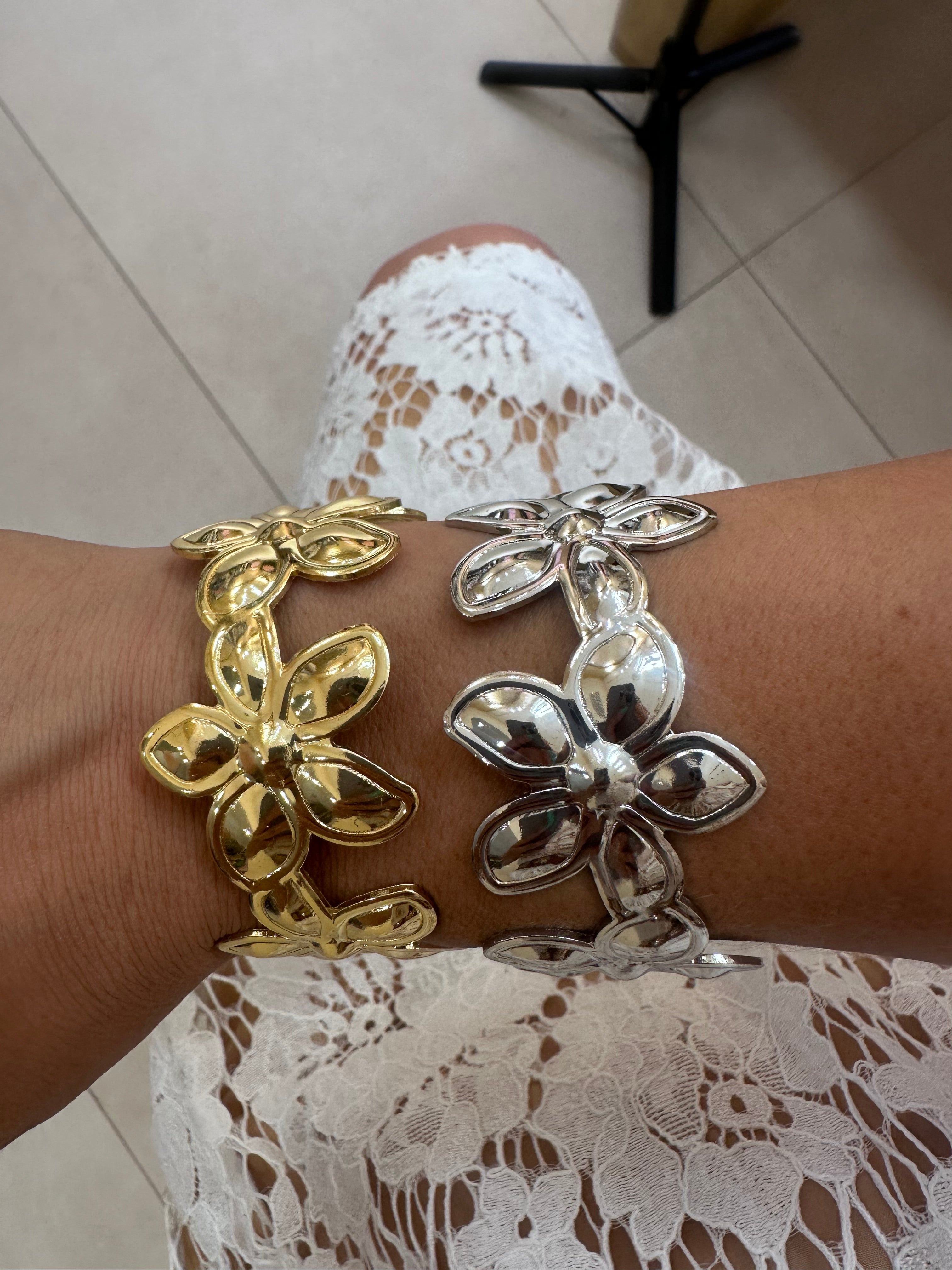 Bracciale fiori