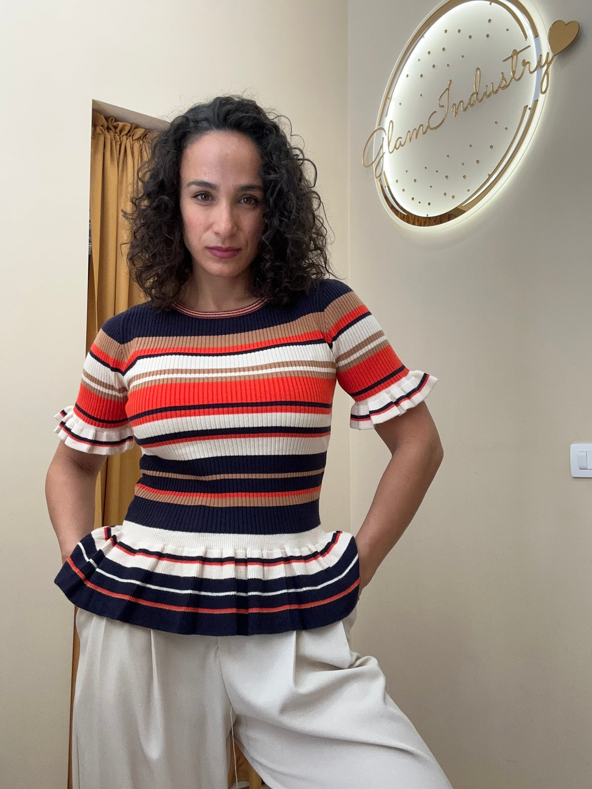 Maglia filo particolare