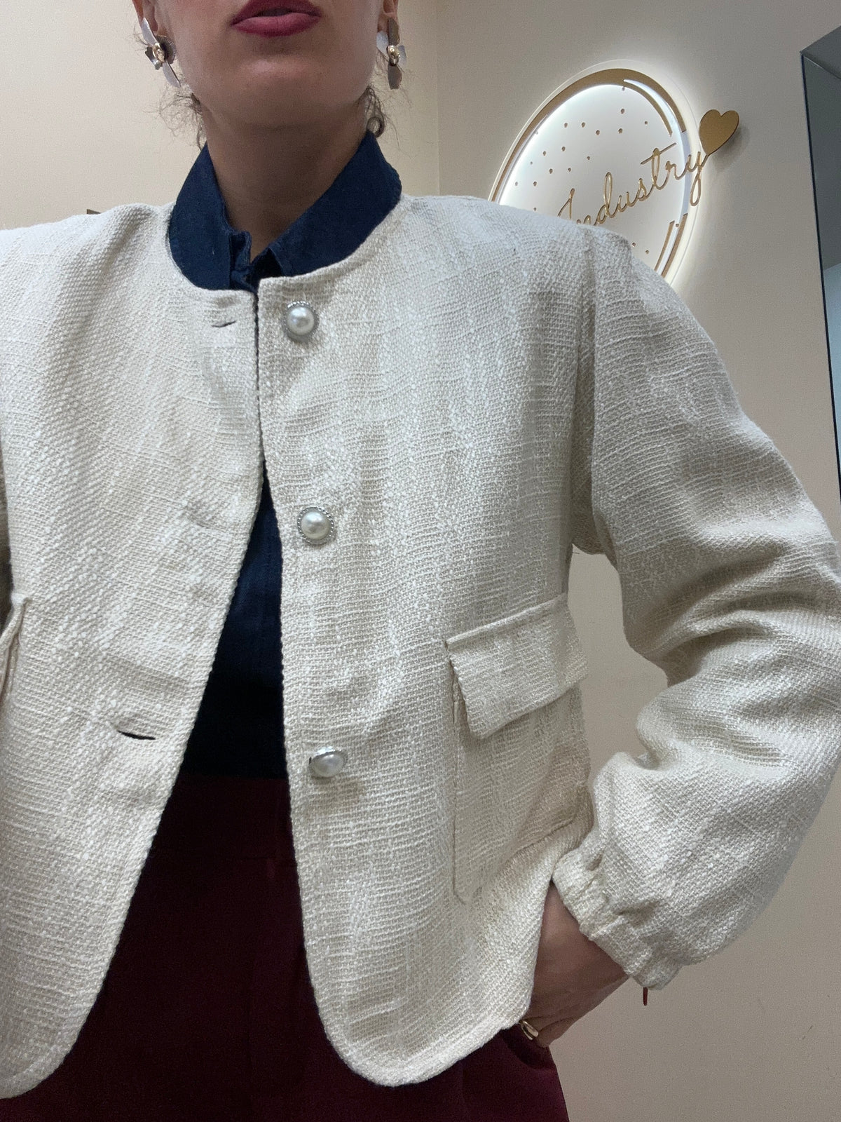 Bomber boucle