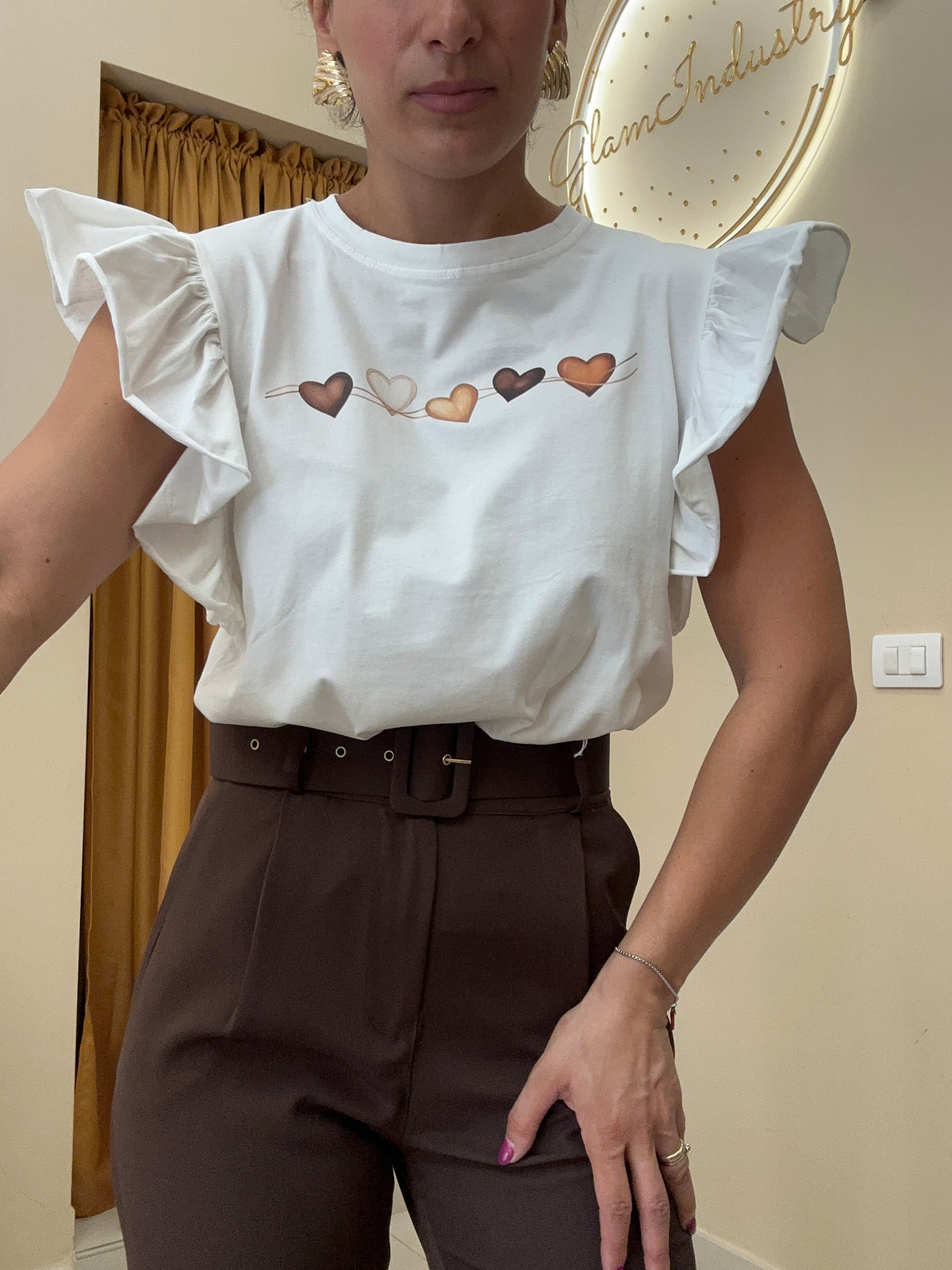 T-shirt cuori