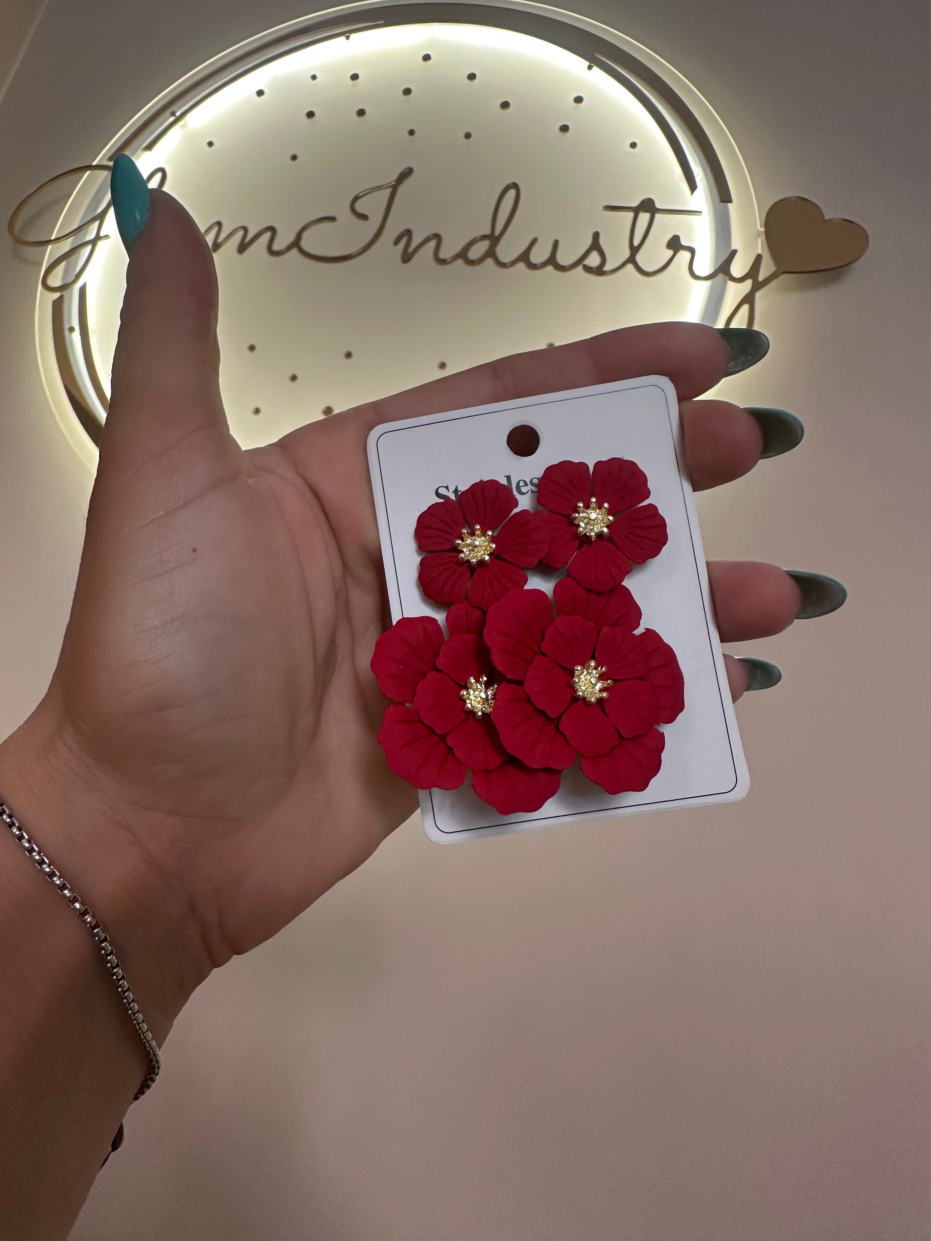 Orecchini fiori