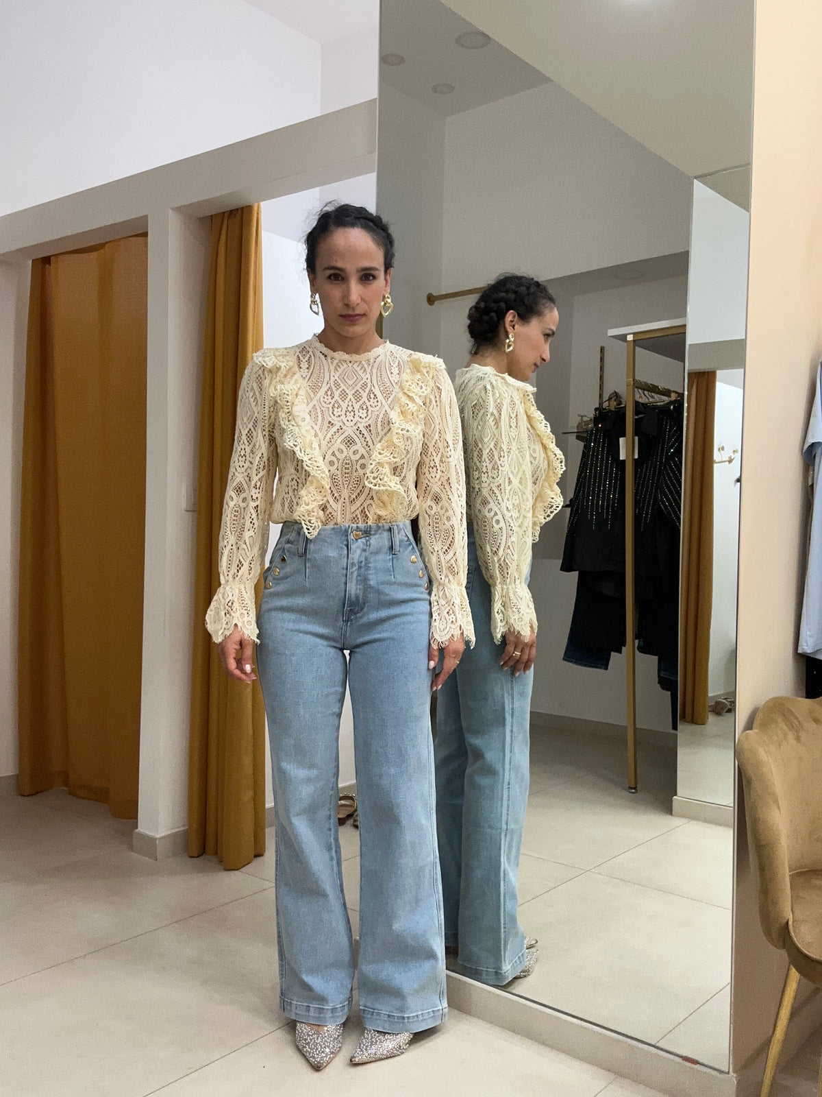 Denim cuori