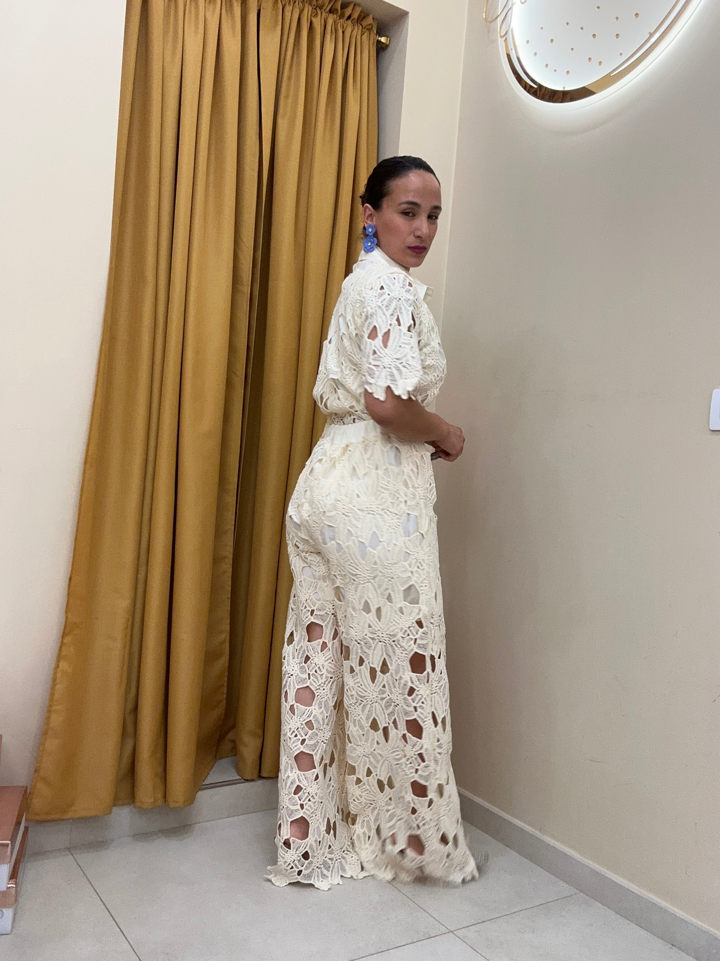 Coordinato Macrame beige
