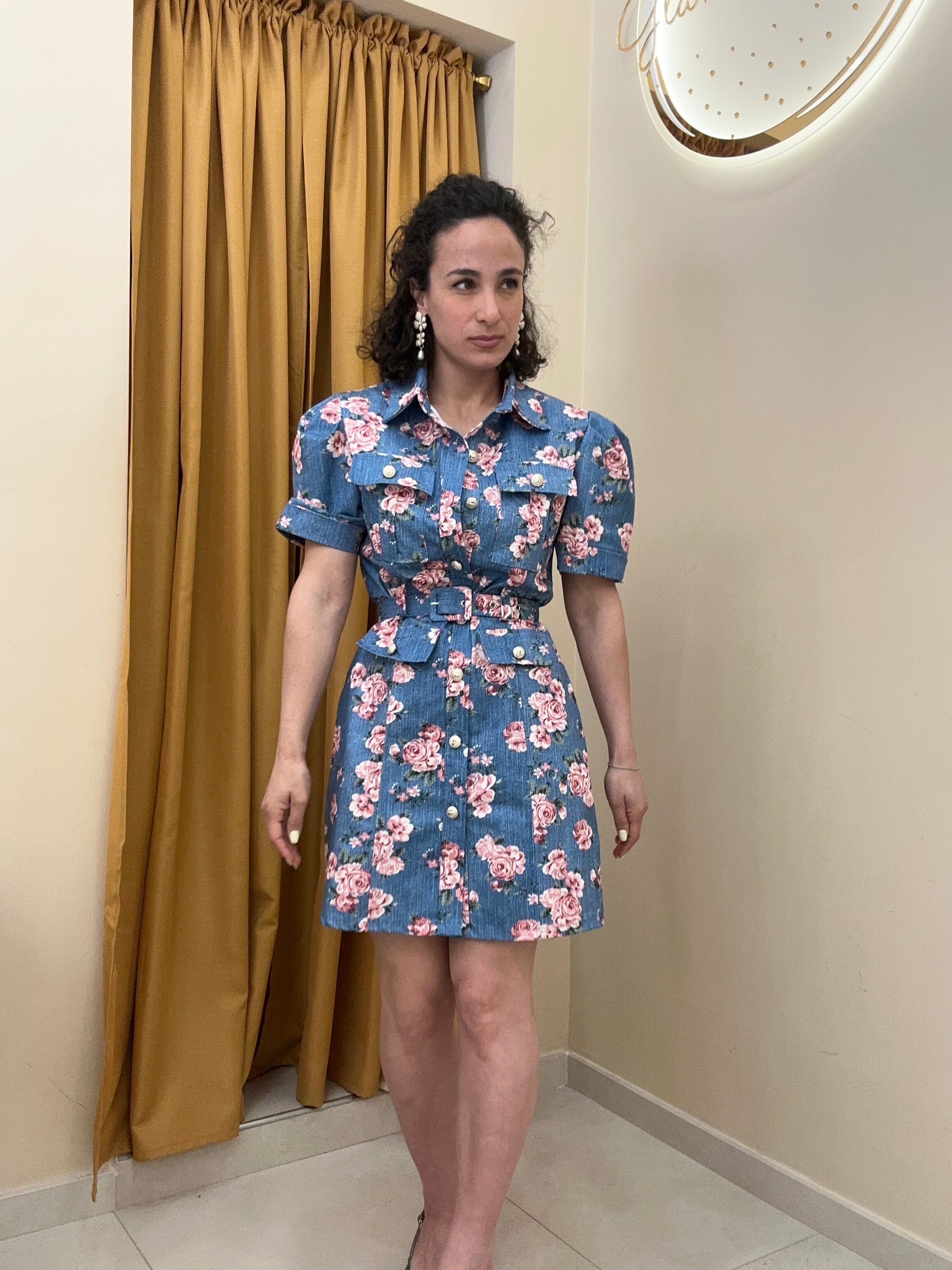 Abitino effetto denim bon ton