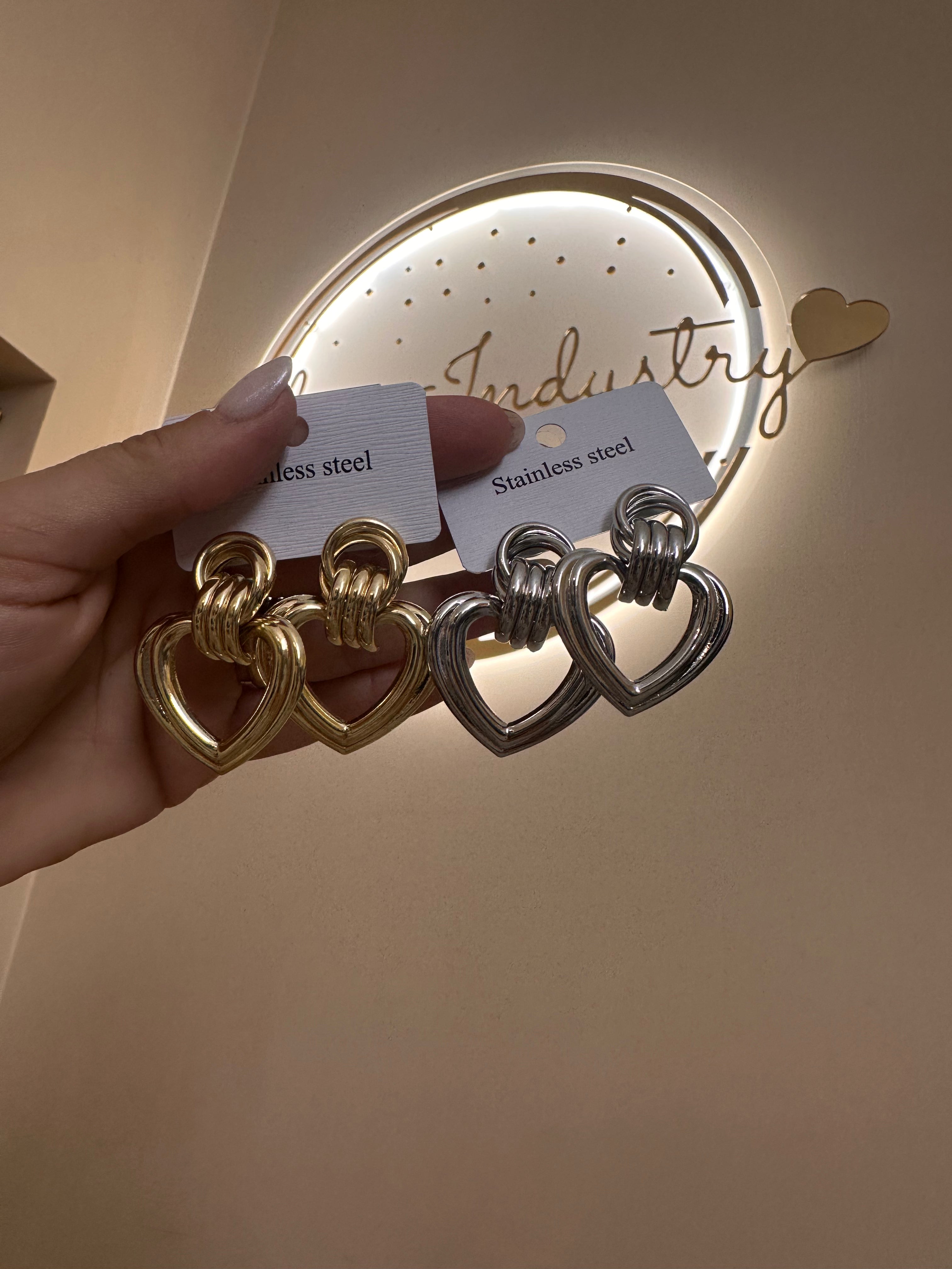 Orecchini cuori
